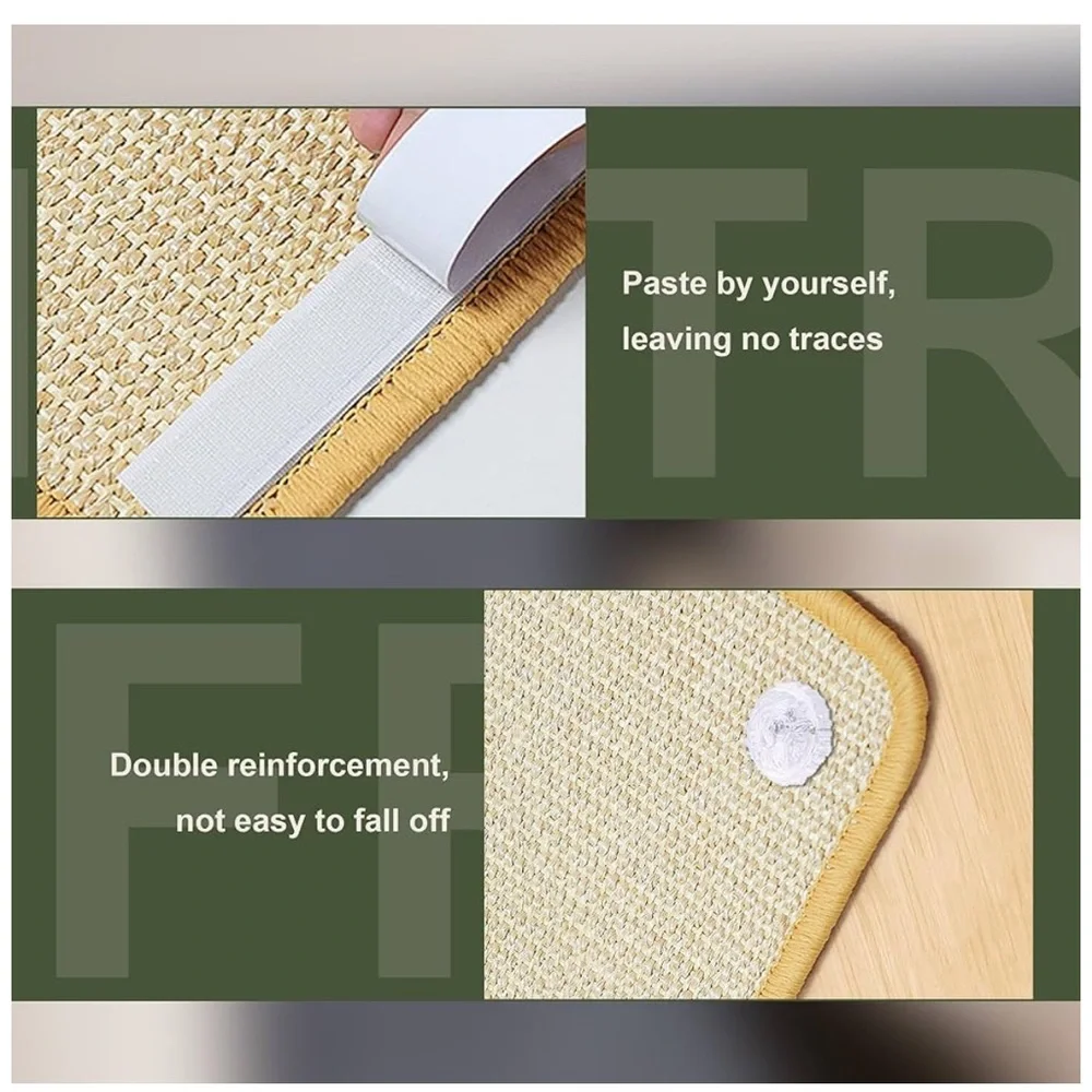 Interactive Cat Scratching Mat with Toy